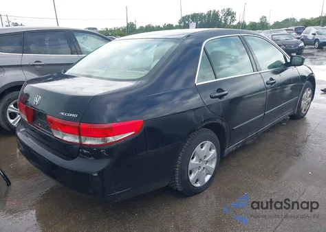 2003 Honda Accord 2.4 Lx z USA, uszkodzony, nr VIN 1HGCM563X3A005819